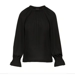 Banana Republic Poet-Sleeve Blouse